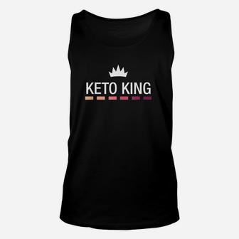 Funny Keto Keto King Ketosis Ketone Lifestyle Gift Unisex Tank Top | Crazezy DE