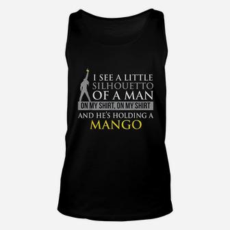 Funny Misheard Lyrics I See A Little Silhouetto Of A Man Unisex Tank Top | Crazezy AU