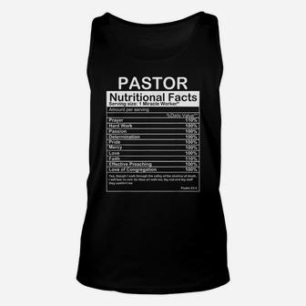 Funny Pastor Appreciation Gift For Men Women Cool Preacher Unisex Tank Top | Crazezy
