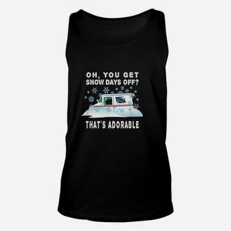 Funny Postal Worker Mail Carrier Gift Unisex Tank Top - Thegiftio UK
