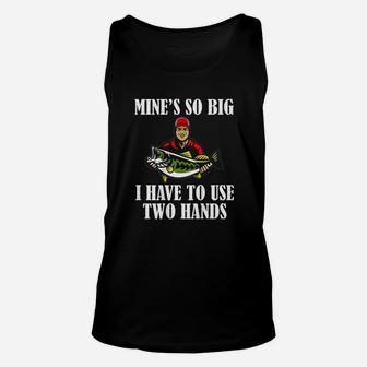 Funny Quote Fishing Printed On Back Unisex Tank Top | Crazezy AU