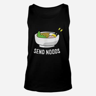 Funny Ramen Noodles Love Ramen Send Noods Ramen Lover Gift Unisex Tank Top | Crazezy