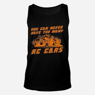 Funny Rc Car Racing Gift Cool Race Remote Control Sports Car Lovers Unisex Tank Top - Thegiftio UK