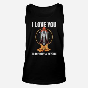 Funny Rocketship Quotes Clothes Gift For Men Women Valentine Unisex Tank Top - Monsterry DE