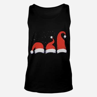 Funny Santa Hat The More I Play With It, The Bigger It Gets Sweatshirt Unisex Tank Top | Crazezy CA