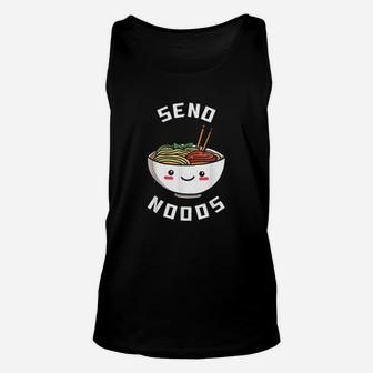 Funny Send Noods Ramen Noodles Asian Food Unisex Tank Top - Thegiftio