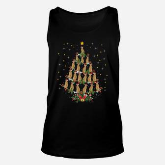 Funny Serval Animal Lover Xmas Gift Serval Christmas Tree Sweatshirt Unisex Tank Top | Crazezy AU