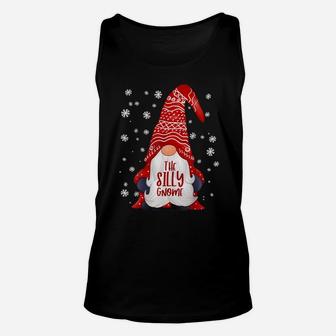 Funny Silly Gnome Family Matching Christmas Gift Pajama Unisex Tank Top | Crazezy UK