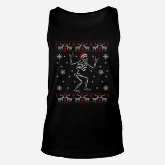 Funny Skeleton Sweatshirts For Women Men Christmas Gifts Sweatshirt Unisex Tank Top | Crazezy
