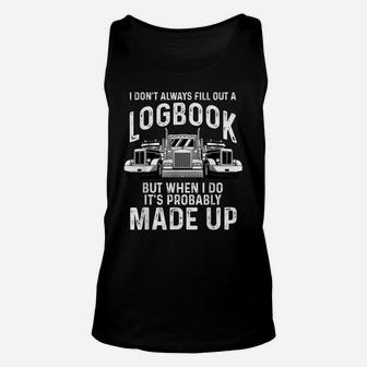 Funny Trucker Gift For Truck Drivers Big Rig Men Trucking Unisex Tank Top | Crazezy AU