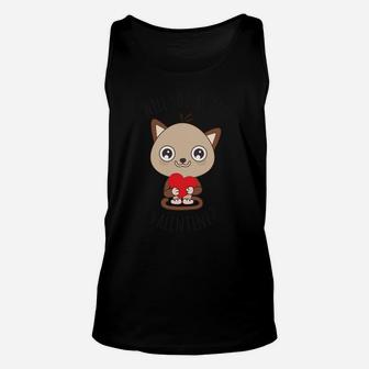 Funny Valentines Day Will You Be My Valentine Unisex Tank Top - Thegiftio