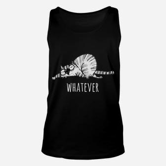 Funny Whatever Cat, For Cat Lovers Unisex Tank Top | Crazezy