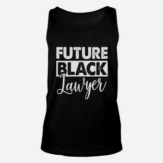Future Black Lawyer Women Scale Of Justice Gifts Unisex Tank Top - Thegiftio UK