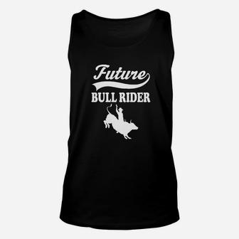 Future Bull Rider Rodeo Riding Youth Unisex Tank Top | Crazezy