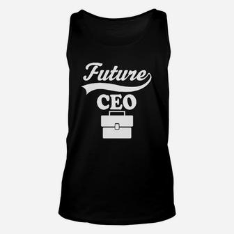 Future Ceo Childs Boss Job Unisex Tank Top | Crazezy AU
