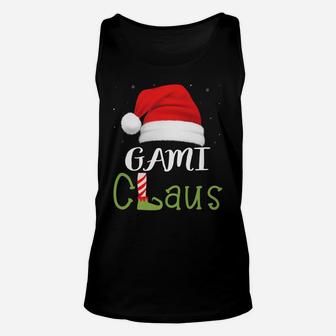 Gami Claus Family Group Matching Pajama Funny Christmas Gift Unisex Tank Top | Crazezy