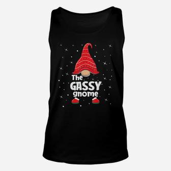 Gassy Gnome Family Matching Christmas Funny Gift Pajama Unisex Tank Top | Crazezy UK