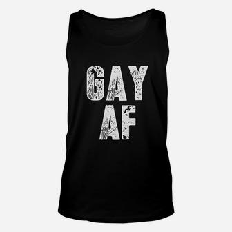 Gay Af Tops Proud Gay Gifts For Lgbt Parade Gay Pride Unisex Tank Top | Crazezy