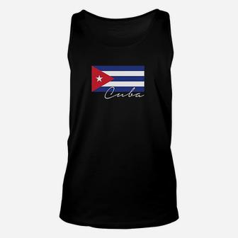 Gbond Apparel Cuba Flag T Unisex Tank Top | Crazezy CA