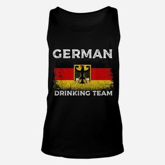 German Drinking Team - Germany Flag Oktoberfest German Unisex Tank Top | Crazezy