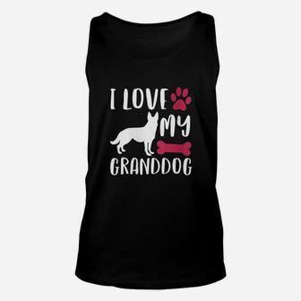 German Shepherd Grandma Grandpa Granddog Unisex Tank Top | Crazezy AU