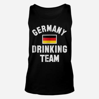 Germany Drinking Team Shirt For Germany Beer Festivals Unisex Tank Top | Crazezy