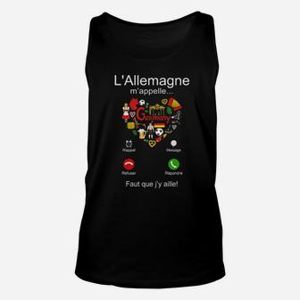 Germany-France-Ii Unisex Tank Top - Monsterry