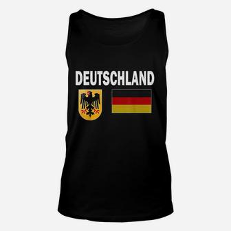 Germany German Flag Deutschland Love Gift Unisex Tank Top | Crazezy