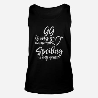 Gg Is My Name Spoiling Is My Game Unisex Tank Top | Crazezy