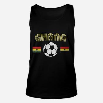 Ghana Soccer Love Ghanaian Football Pride Unisex Tank Top - Thegiftio UK