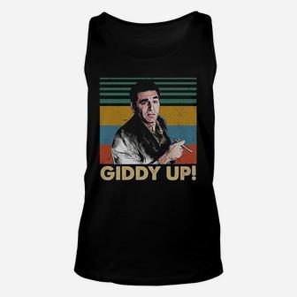 Giddy Up Vintage Seinfeld Lovers Unisex Tank Top | Crazezy
