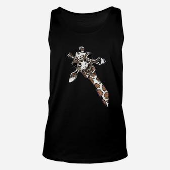 Giraffe Printed Unisex Tank Top - Thegiftio