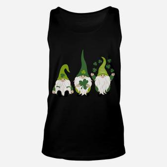 Gnome Leprechaun Tomte Green Gnomes St Patrick's Day Sweatshirt Unisex Tank Top | Crazezy