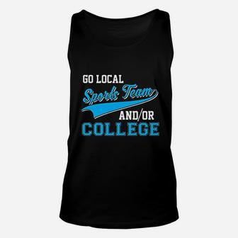 Go Local Sports Team And College Unisex Tank Top | Crazezy AU