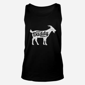 Goat Daddy Dad Farm Lover Unisex Tank Top | Crazezy CA