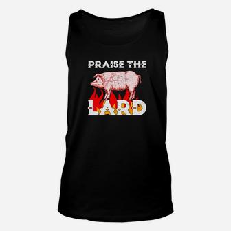Godly Praise The Lard Bbq Holy Pig Premium Unisex Tank Top - Thegiftio UK