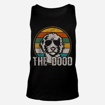 Goldendoodle - The Dood Vintage Retro Dog Shirt Unisex Tank Top | Crazezy AU