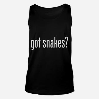 Got Snakes Animal Name Funny Gift Unisex Tank Top | Crazezy CA