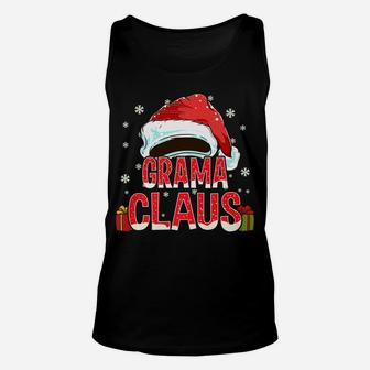 Grama Claus Group Gifts Matching Family Christmas Unisex Tank Top | Crazezy UK
