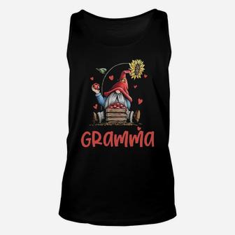 Gramma Gnome Valentines Gnome Unisex Tank Top - Monsterry