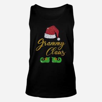 Grammy Claus Matching Family Group Christmas Costume Unisex Tank Top | Crazezy
