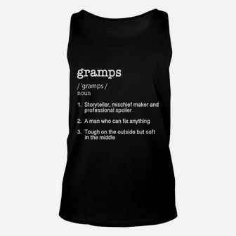 Gramps Definition Unisex Tank Top | Crazezy