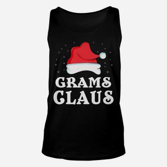 Grams Claus Christmas Gift Cool Family Group Matching Pajama Unisex Tank Top | Crazezy UK