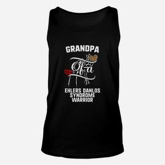 Grandpa Ehlers Danlos Syndrome Awareness Unisex Tank Top | Crazezy