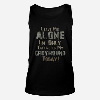 Greyhound Dog Unisex Tank Top | Crazezy AU