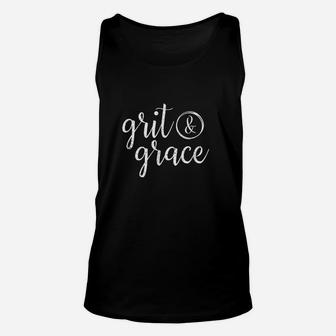 Grit And Grace Distressed Vintage Unisex Tank Top | Crazezy CA