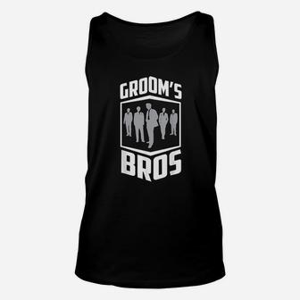 Grooms Bros Groom Bachelor Party Groomsmen Unisex Tank Top - Thegiftio
