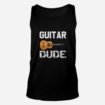 Guitars Acoustic Classical Gift Unisex Tank Top | Crazezy CA