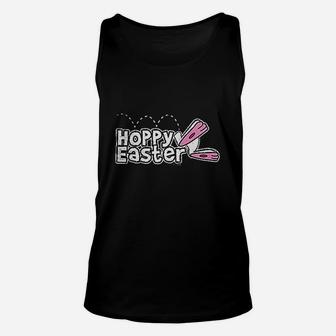 Haase Unlimited Hoppy Easter Happy Bunny Egg Unisex Tank Top | Crazezy DE