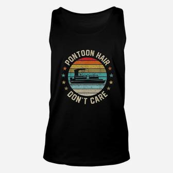 Hair Dont Care Boat Unisex Tank Top | Crazezy UK